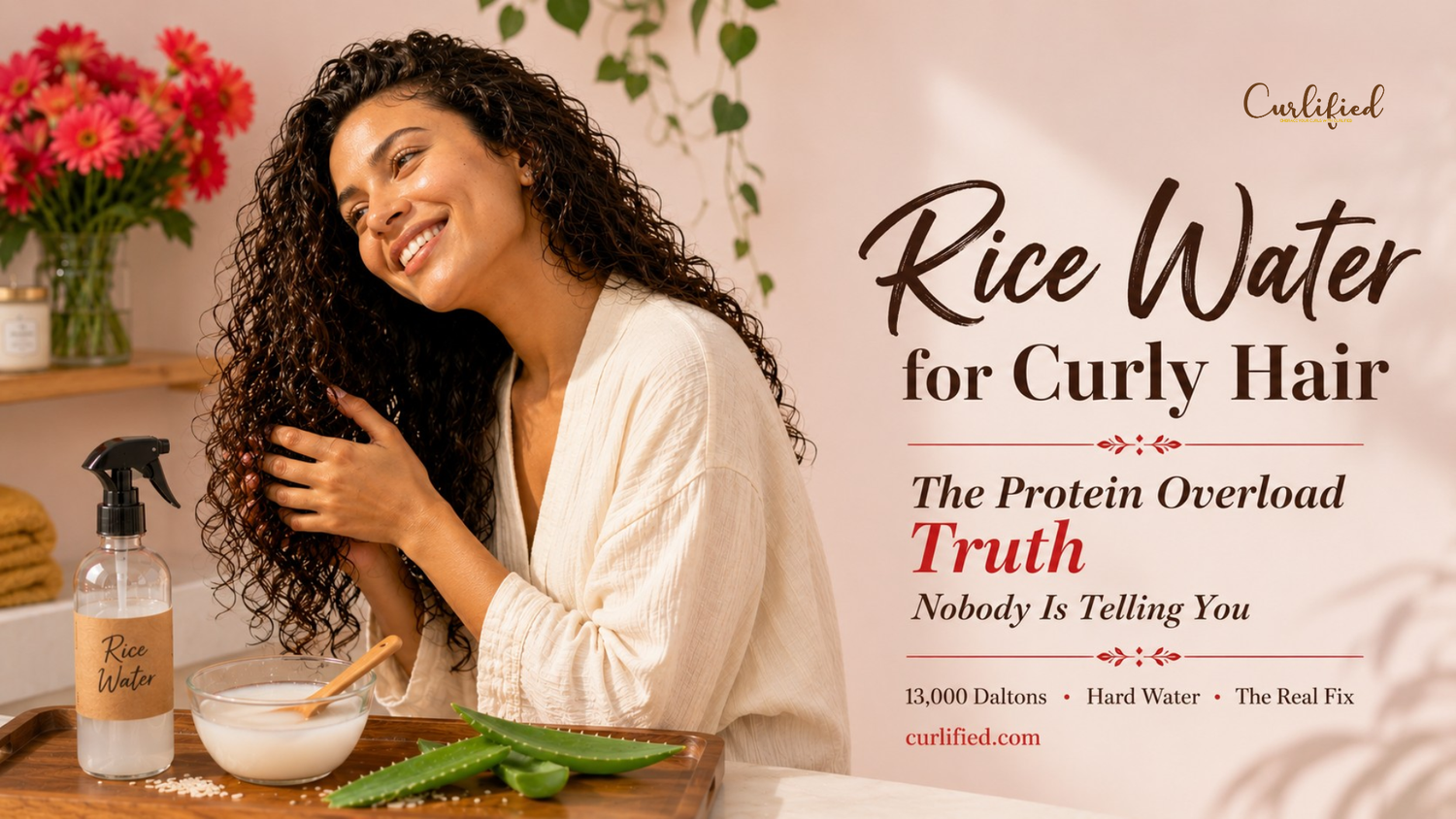 Rice Water for Curly Hair: The Protein Overload Truth Nobody Is Telling You