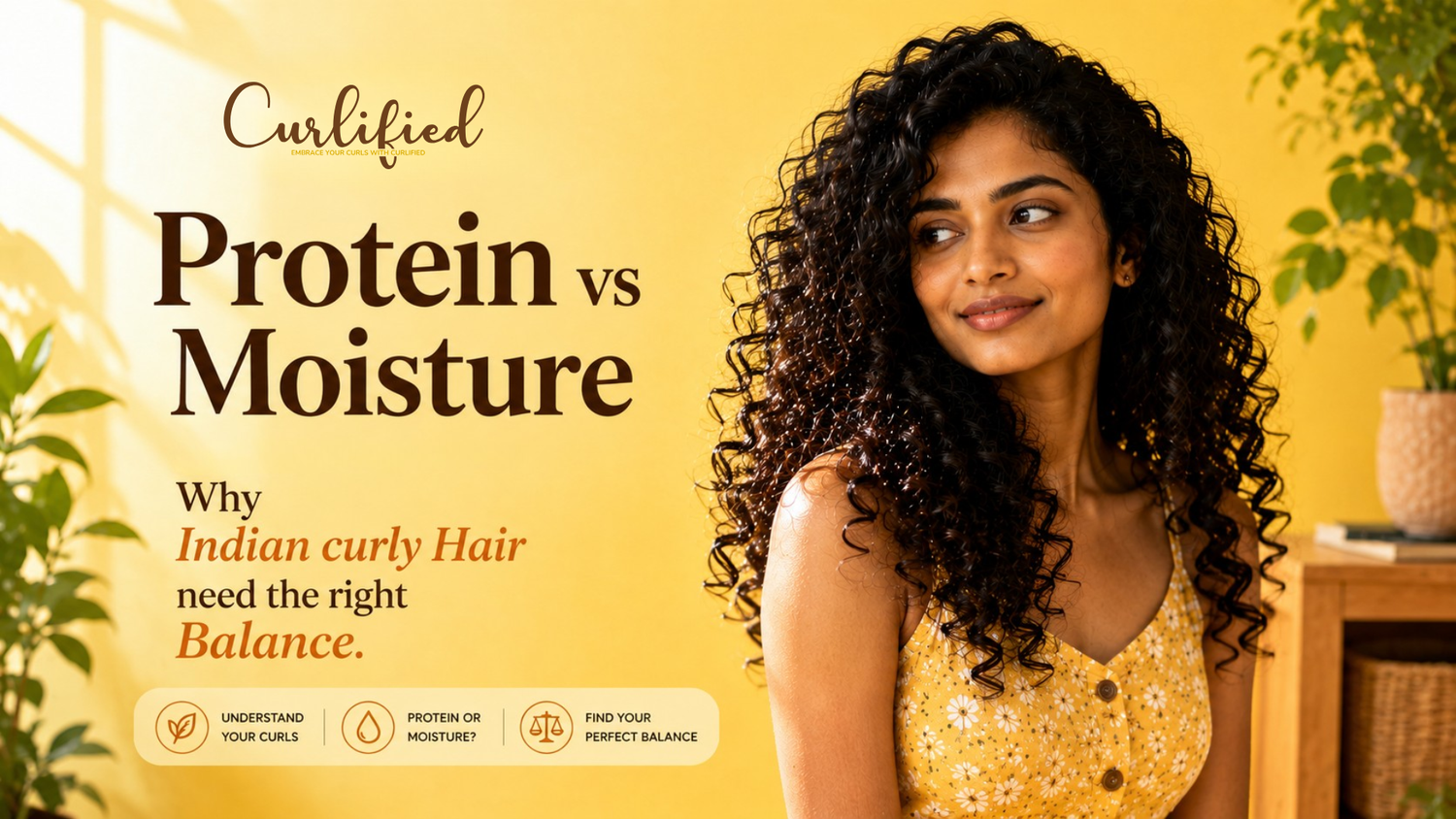 Protein vs Moisture: Why Indian Curly Hair Needs the Right Balance