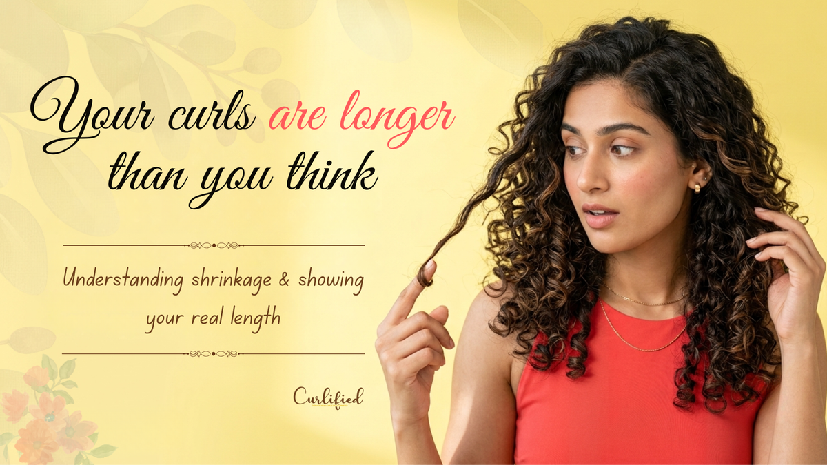 Curly Hair Shrinkage: What's Normal and How to Show Your Real Length