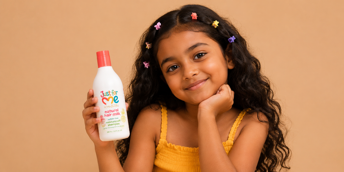 Just For Me brand banner
