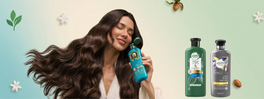 Herbal Essences brand banner