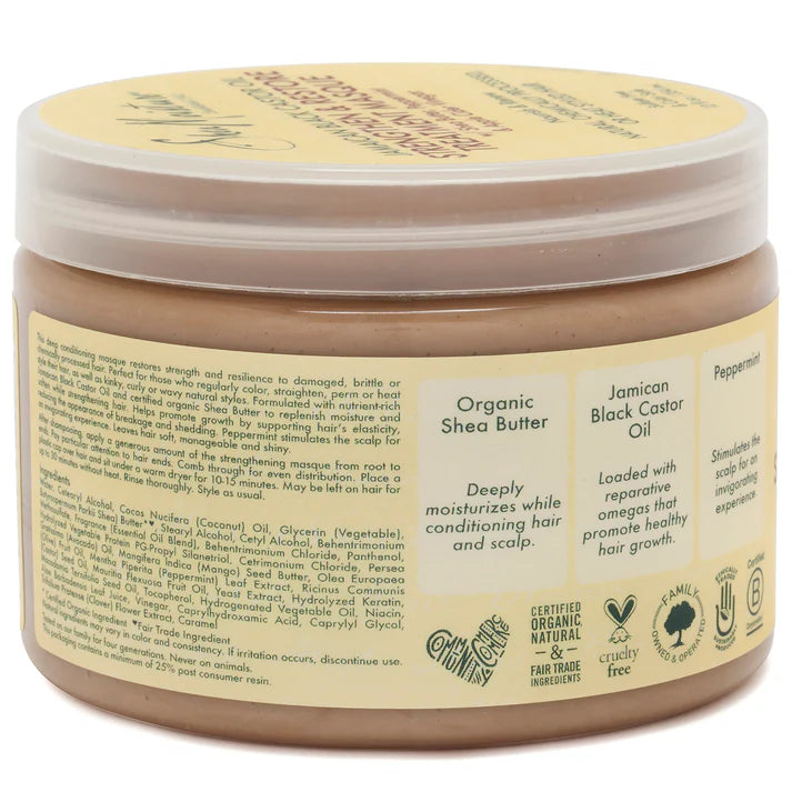 Shea Moisture Jamaican Black Castor Oil, Strengthen & Restore Treatment Masque - photo 8