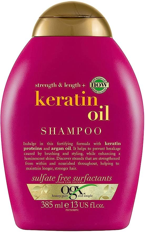 OGX Strength & Length Keratin Oil Shampoo - photo 3