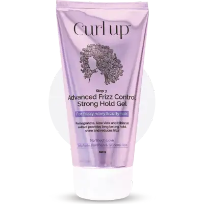 Curl Up Advanced Frizz Control Strong Hold Gel