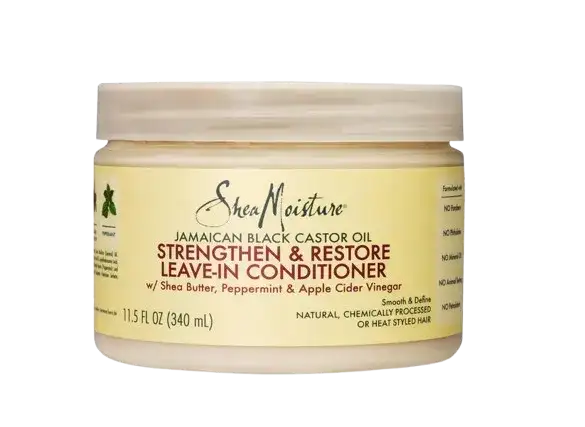 Shea Moisture Jamaican Black Castor Oil Strengthen & Restore Leave-In Conditioner - 340_ML