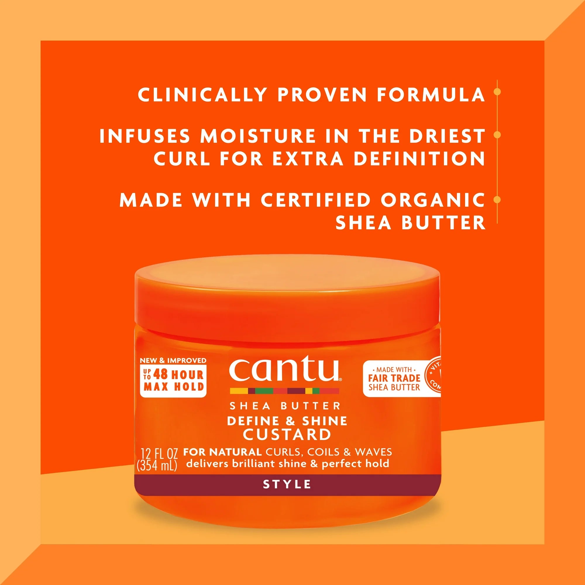 Cantu Shea Butter Define and Shine Custard - photo 5