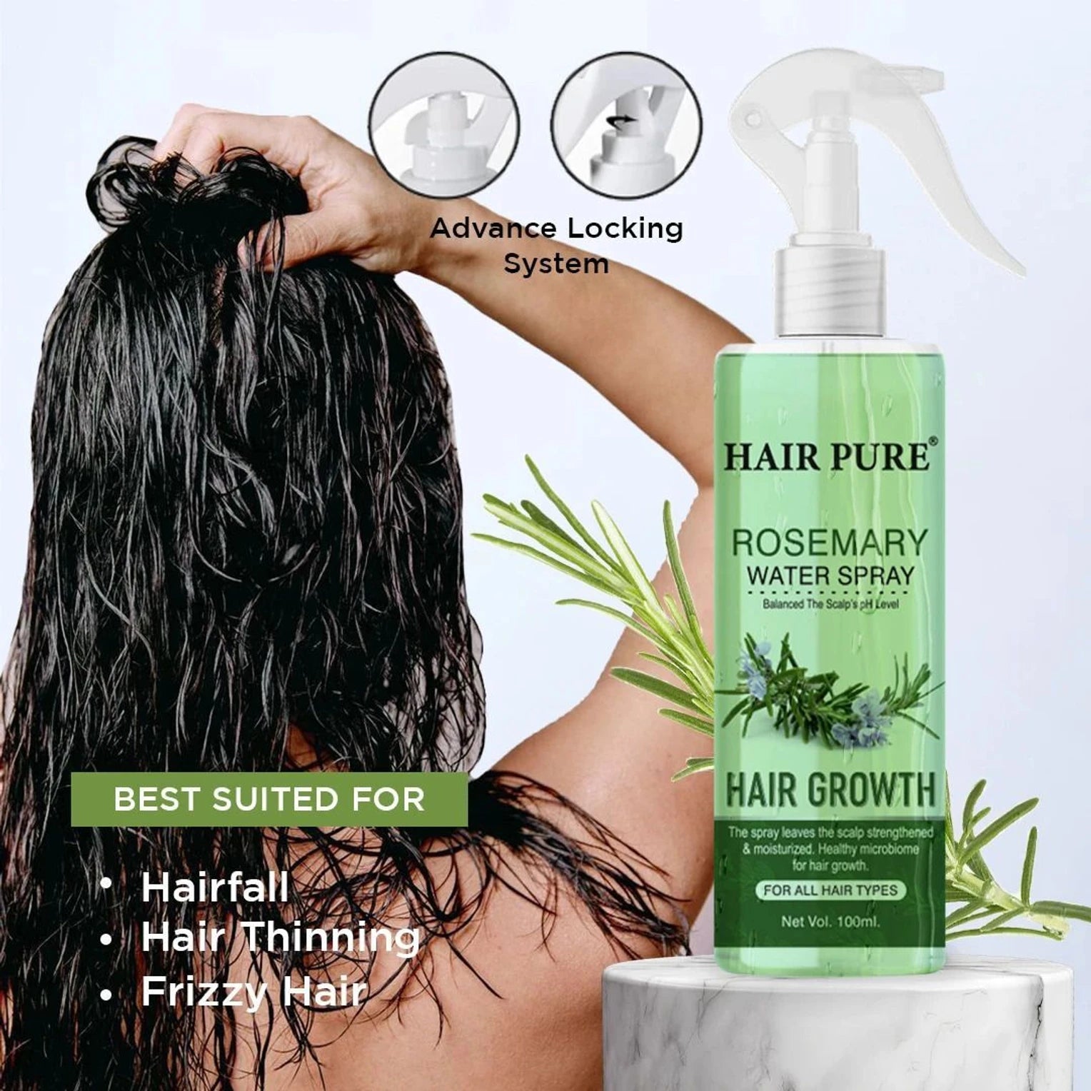 Hair Pure Rosemary Water Hair Spray - photo 4