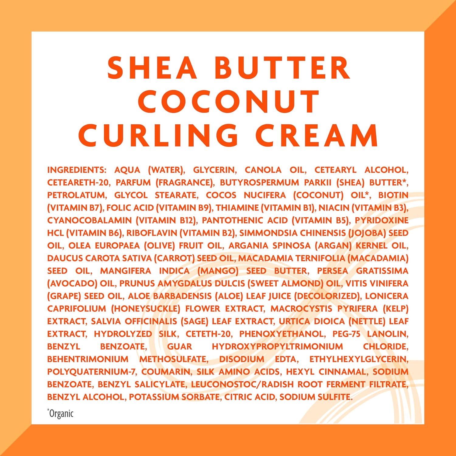 Cantu Shea Butter Coconut Curling Cream