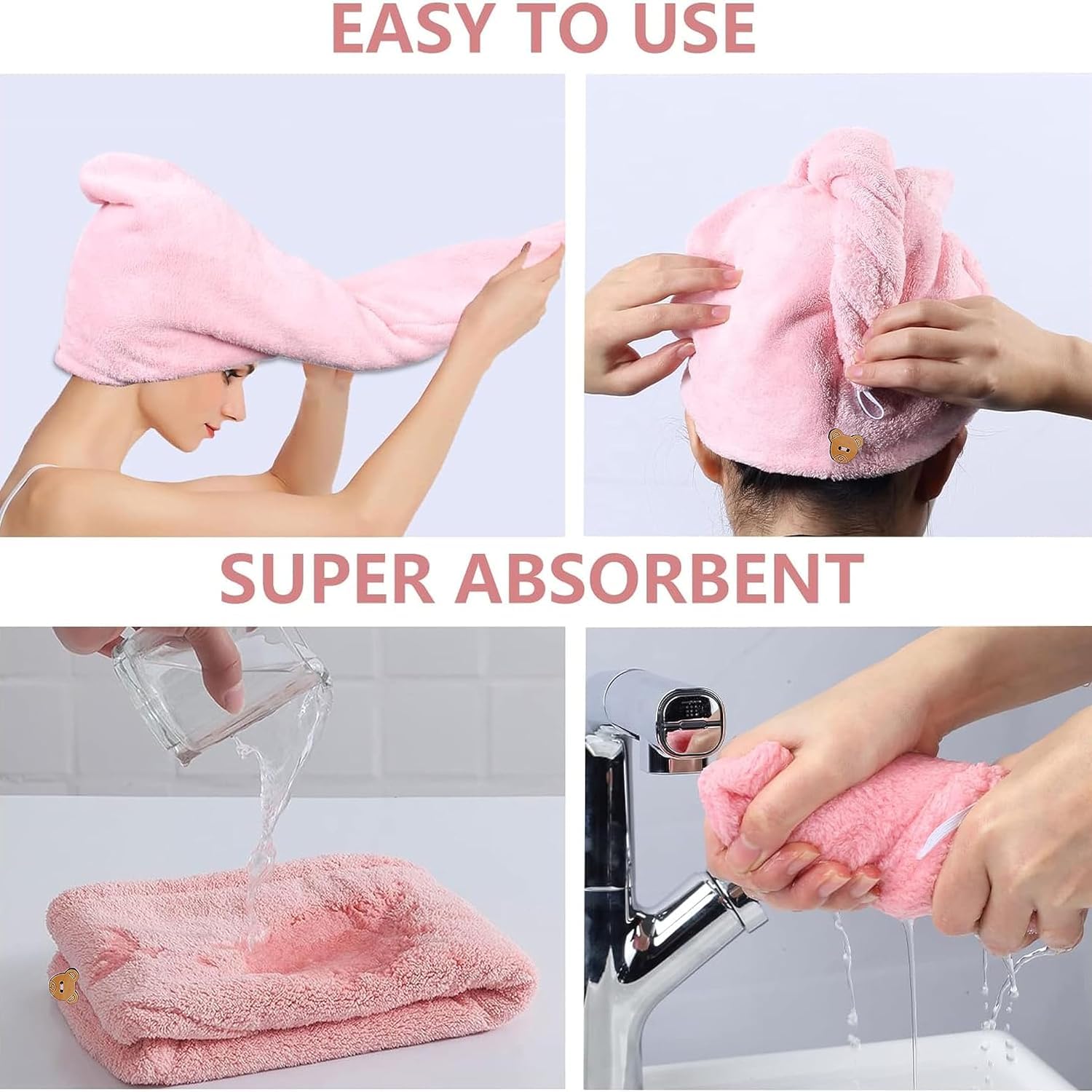 Microfiber Turban Towel - photo 4