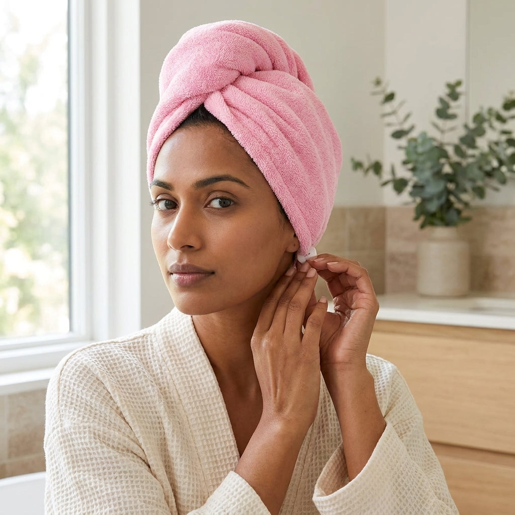 Microfiber Turban Towel