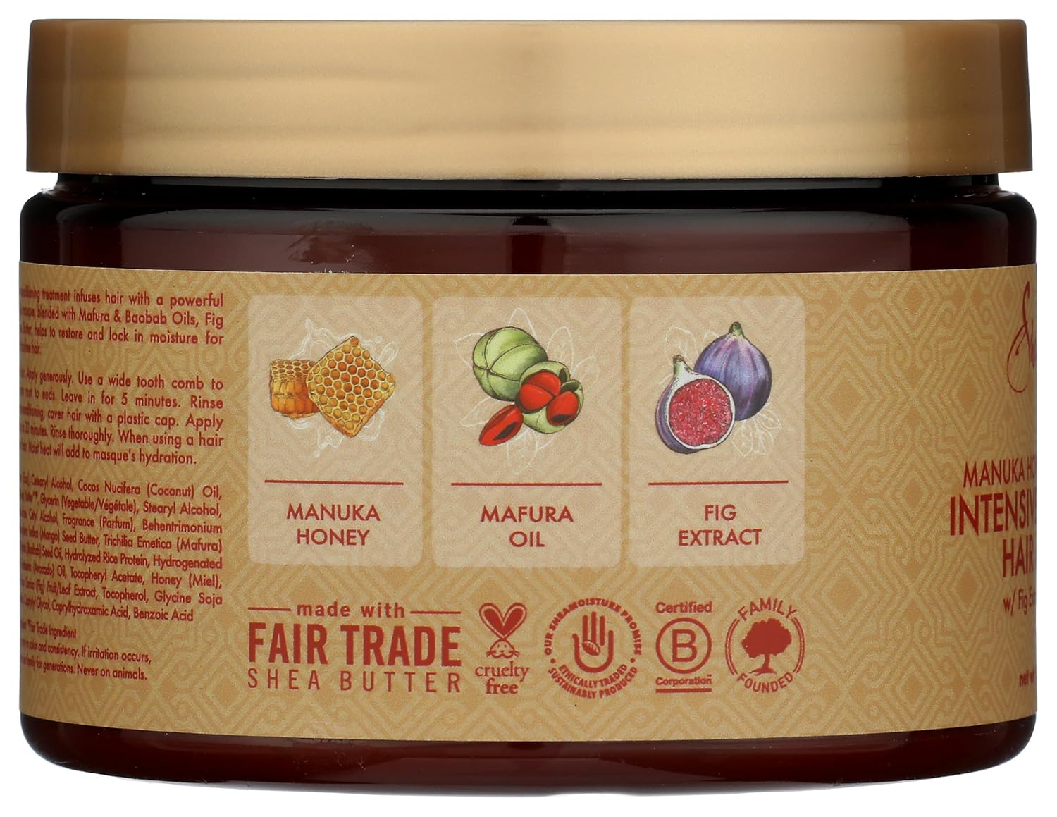 Shea Moisture Honey and Mafura Oil - Intensive Hydration Masque