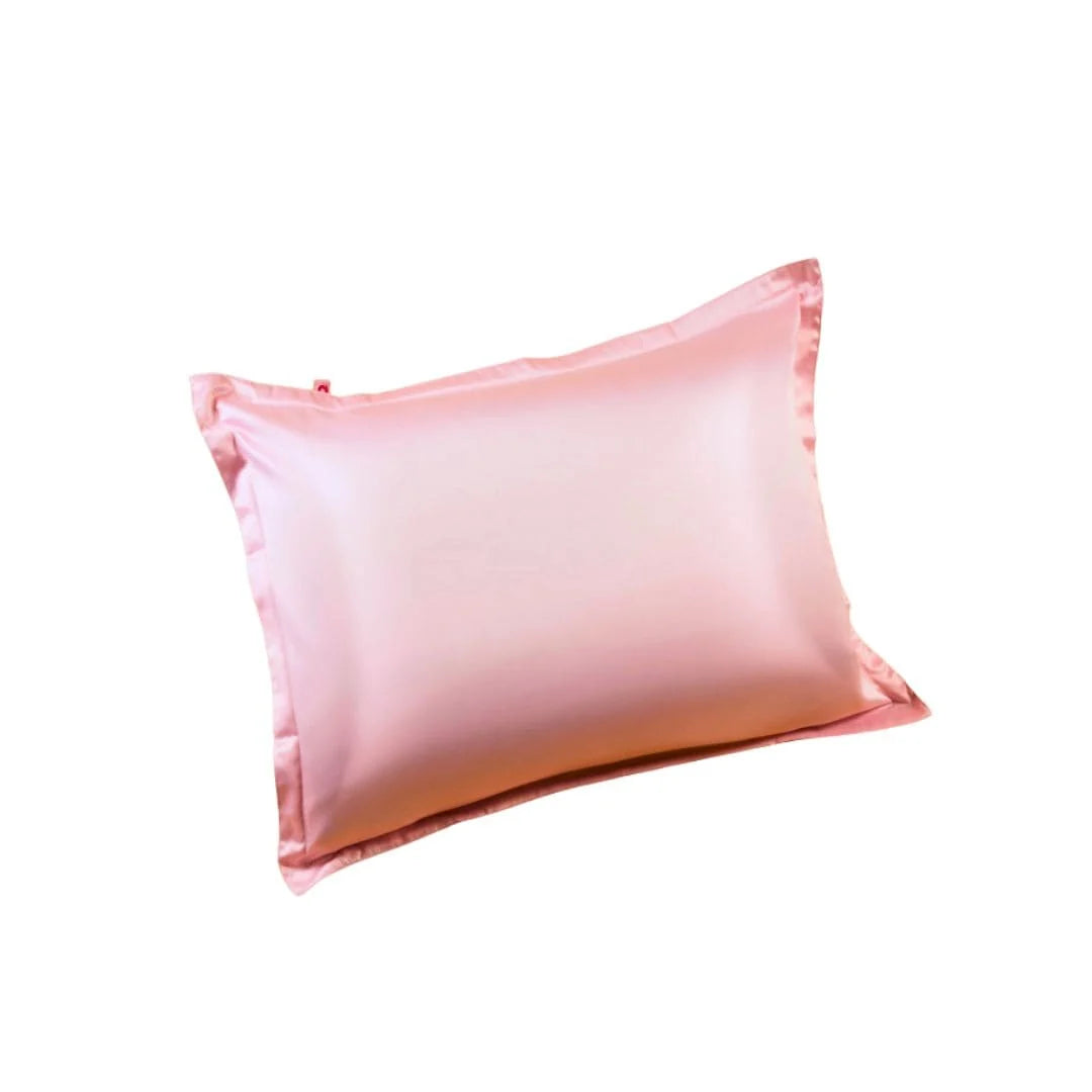 Curlyn Satin Elastic Pillow Cover (Plain)