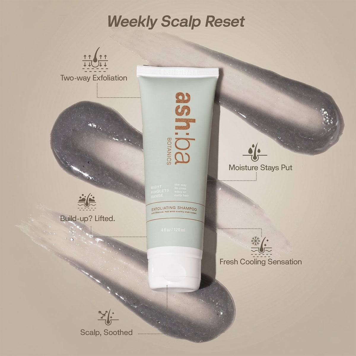Ashba Botanics Exfoliating Shampoo
