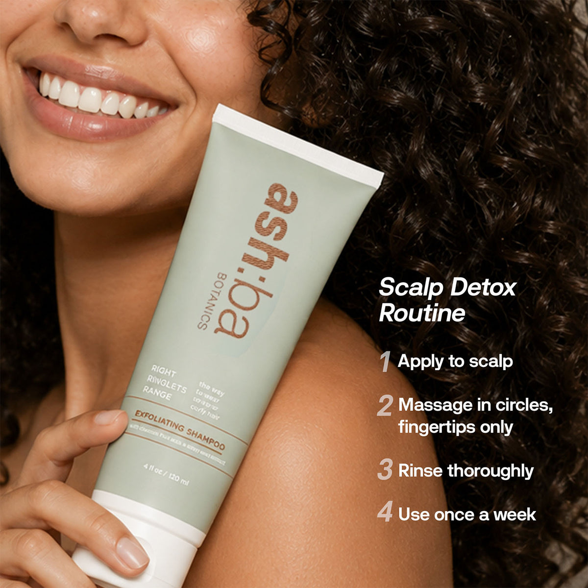 Ashba Botanics Exfoliating Shampoo