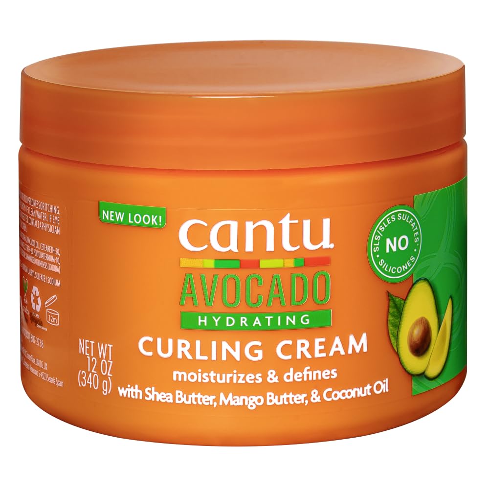 Cantu Avocado Curling Cream With Shea Butter
