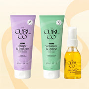 The Curl Co Strong Curl Styling Trio