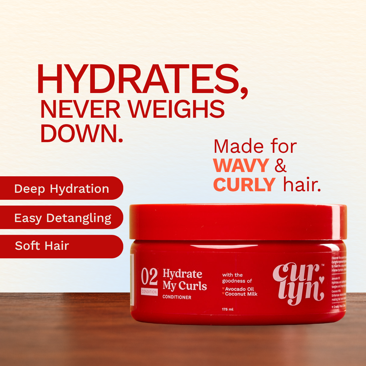 Curlyn Hydrate My Curls Conditioner
