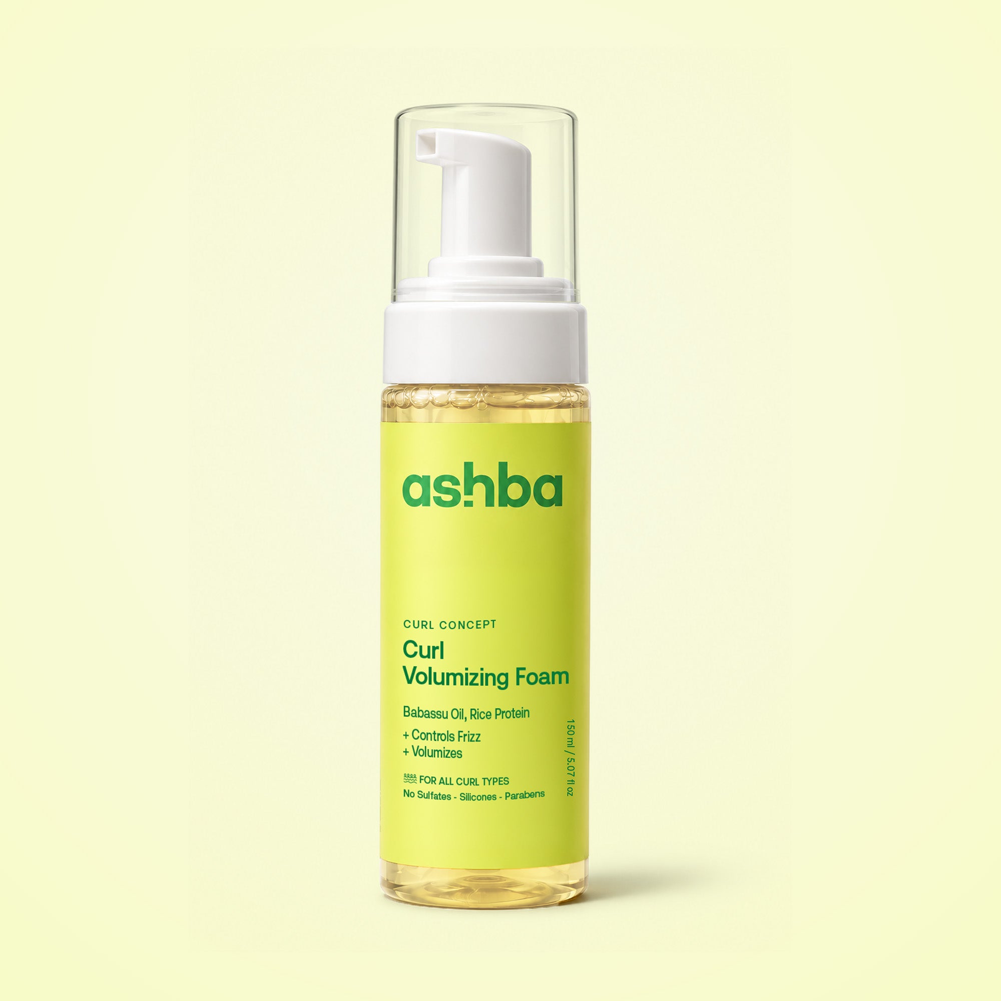 Ashba Botanics Curl Volumizing Foam
