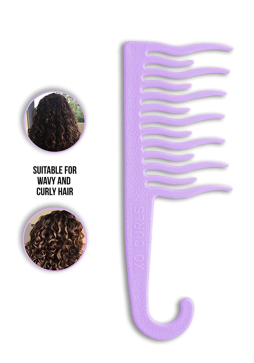 XO Curls Shower Detangling Comb - photo 4