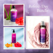 SugarBoo Curls Bundle — Refresh, Styling Foam, Leave-In Conditioner & Citrus & Hibiscus Moisture Hold Gel