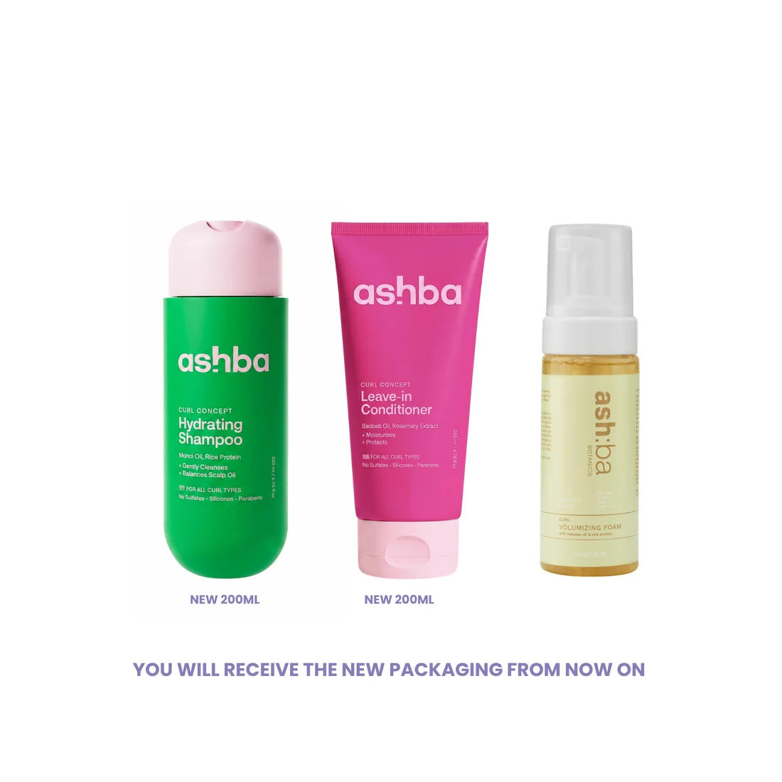 Ashba Botanics Volume Enhancer Routine