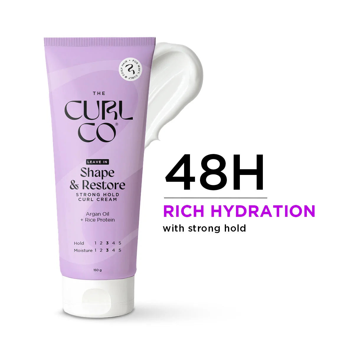 The Curl Co Shape and Restore Strong Hold Curl Cream