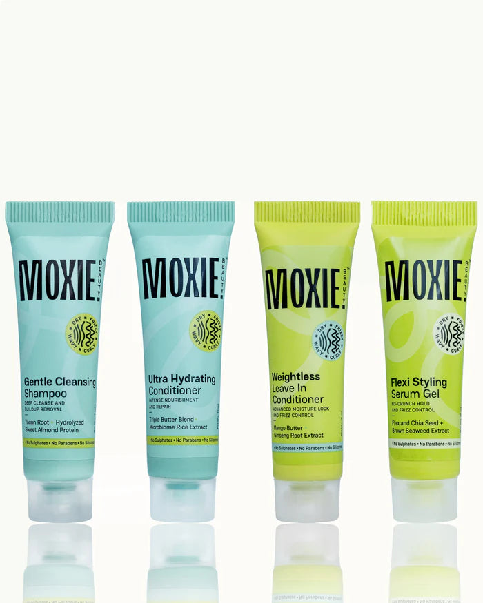 Moxie Beauty Sample Wavy The Moxie Wavy Routine (Sampler Set)