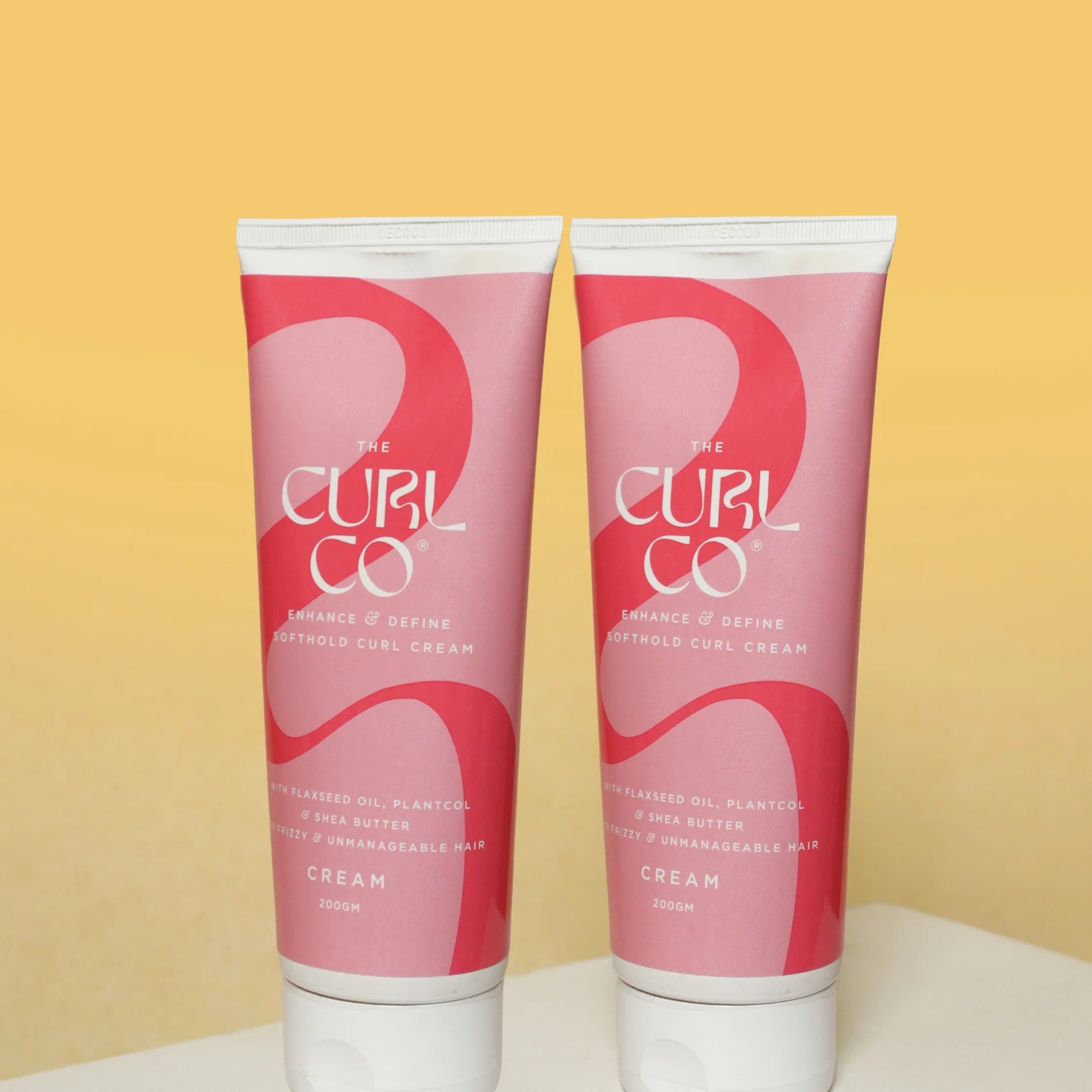The Curl Co Soft Hold Cream -Twin Pack