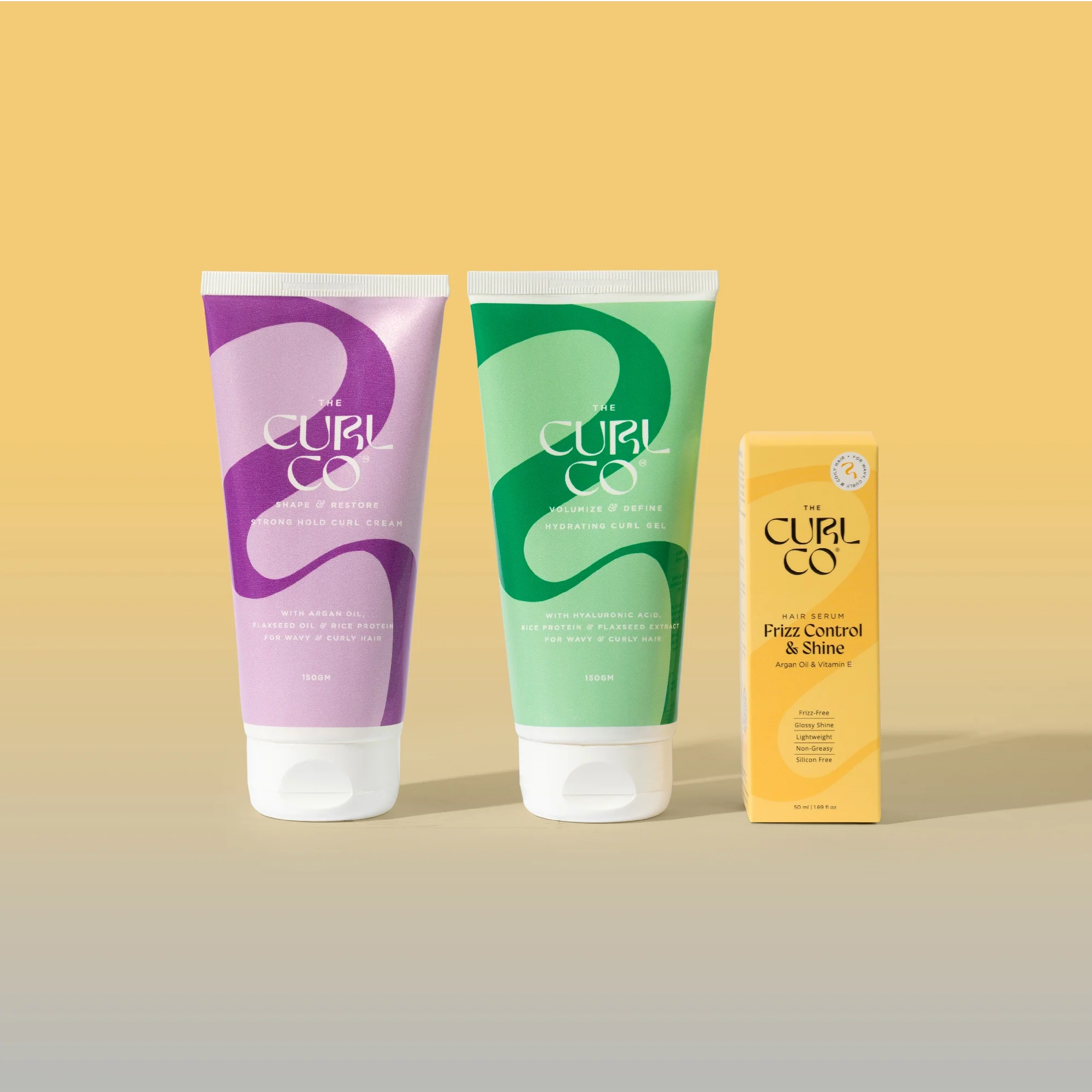 The Curl Co Strong Curl Styling Trio