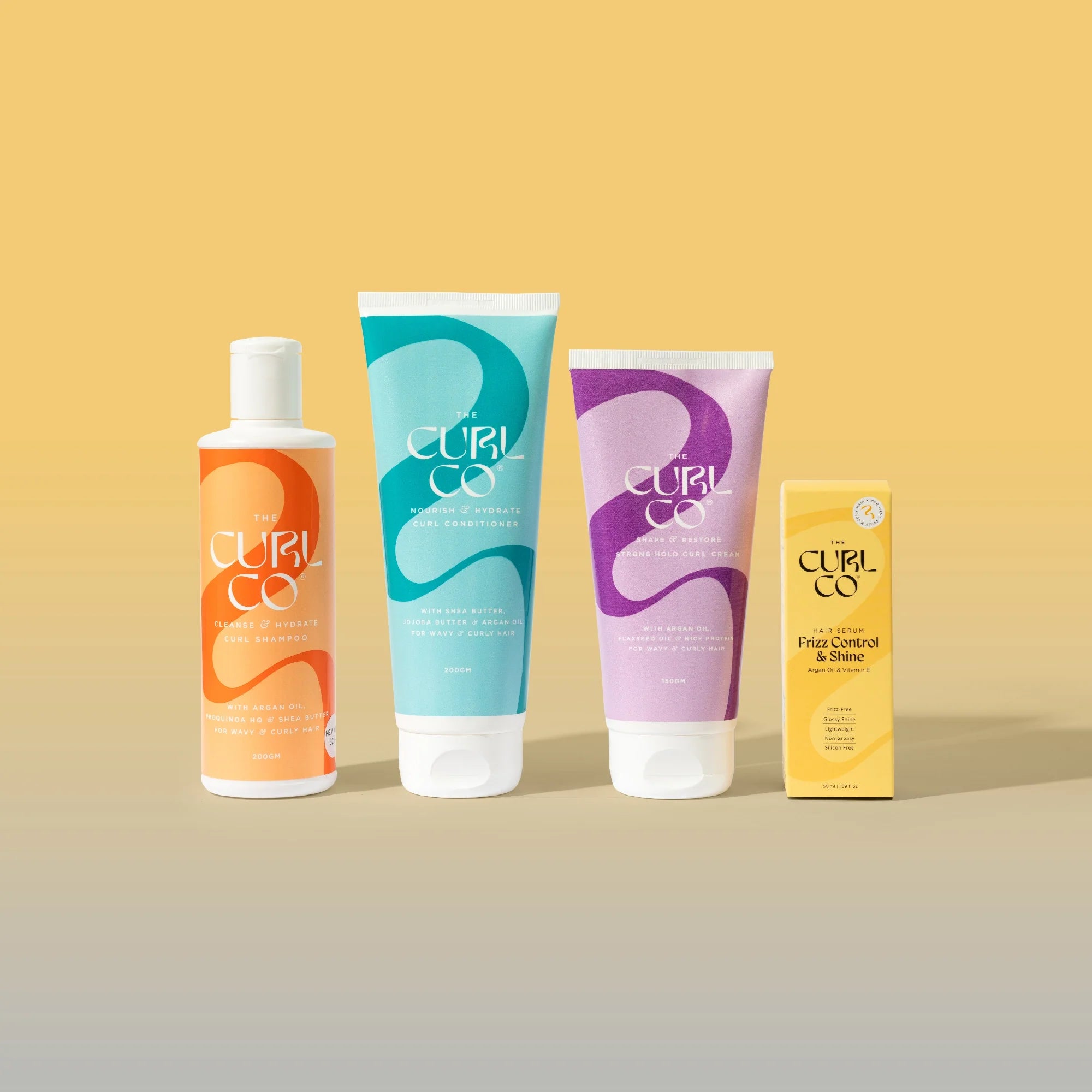 The Curl Co The Curly Glow Routine