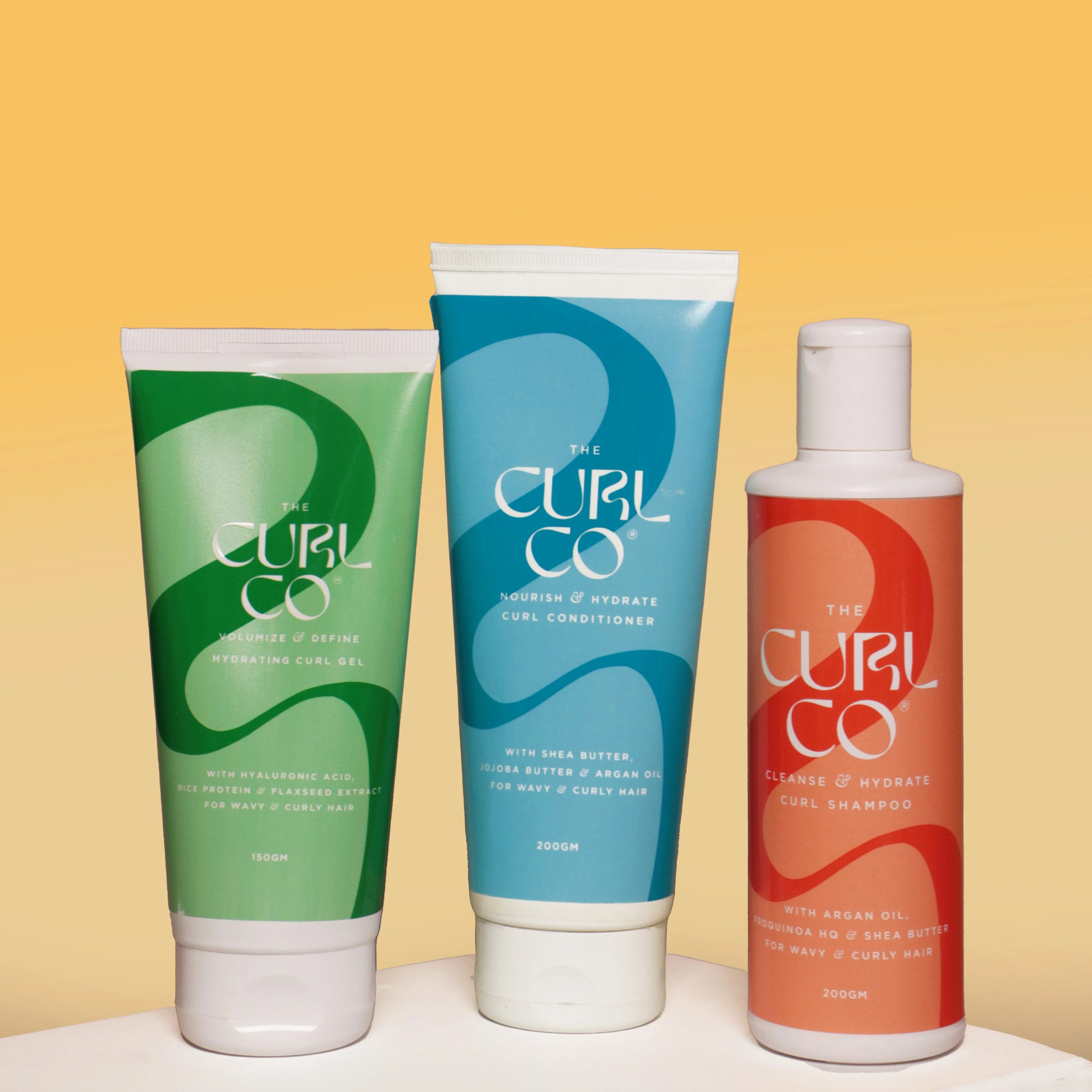 The Curl Co Curl Gel Routine