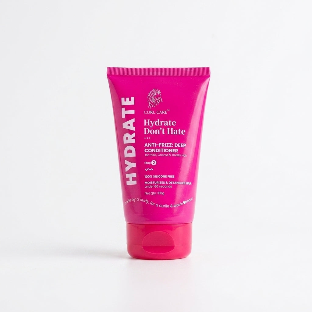 Curl Care Hydrate Don't Hate Anti Frizz Deep Conditioner