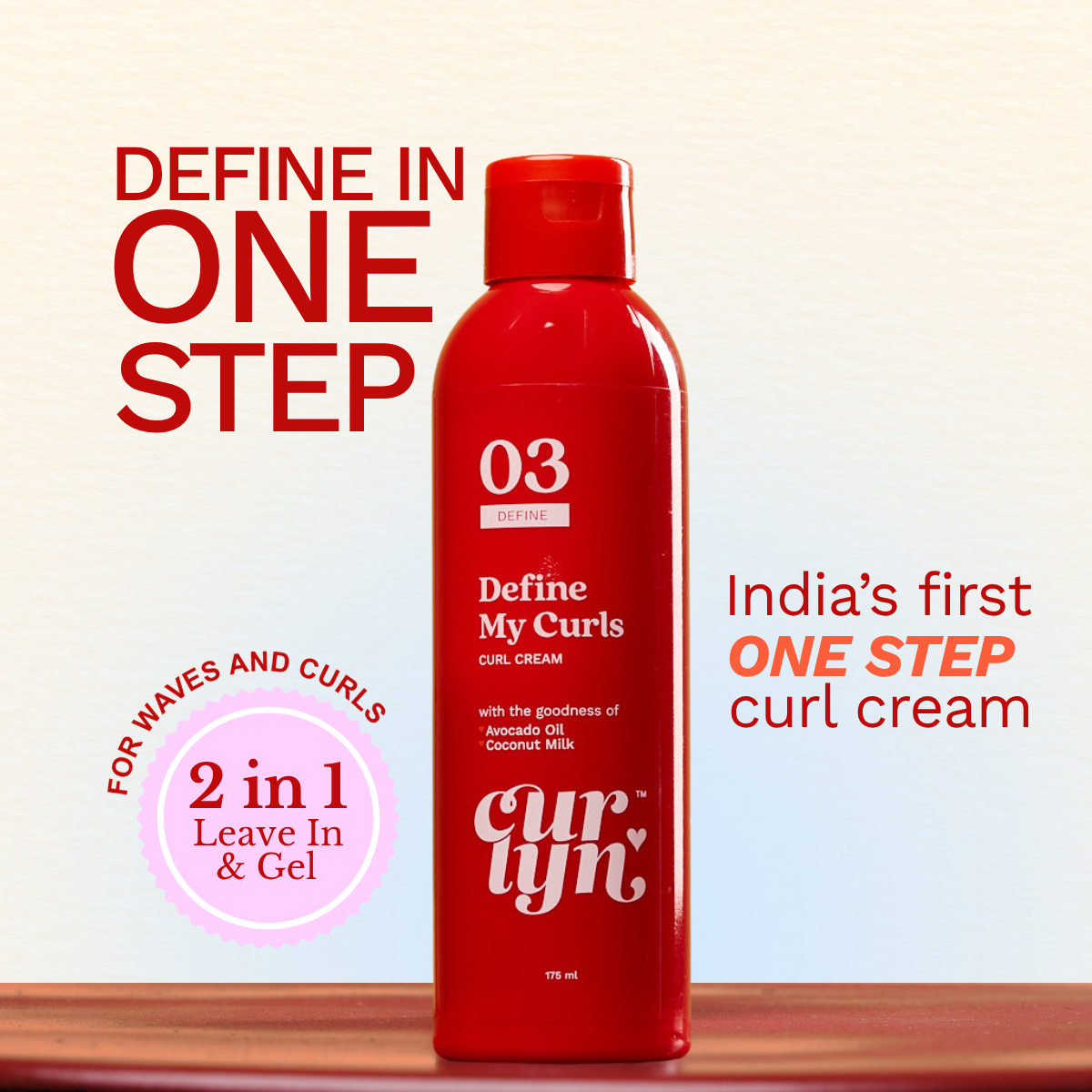 Curlyn Define My Curls Cream