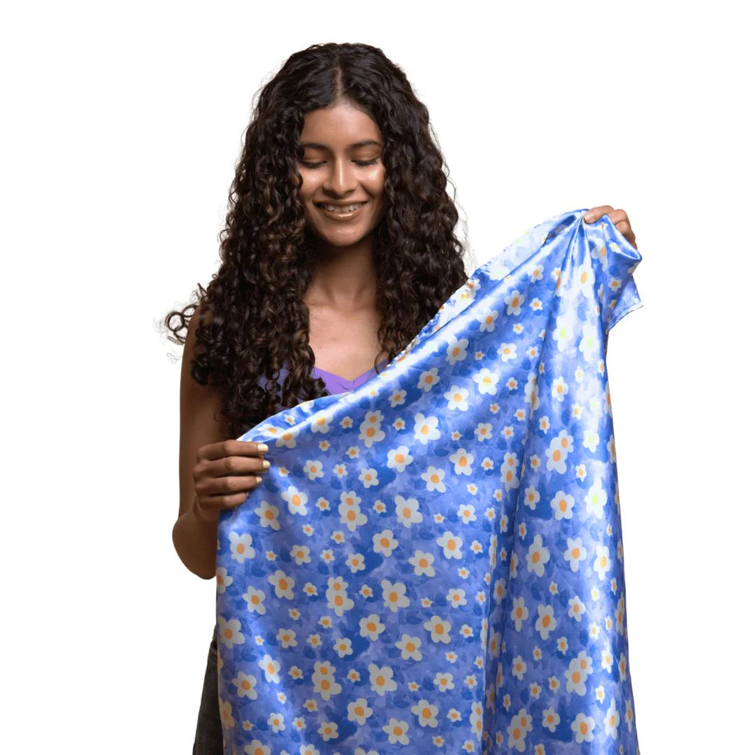Curlyn Satin Scarf (Printed)