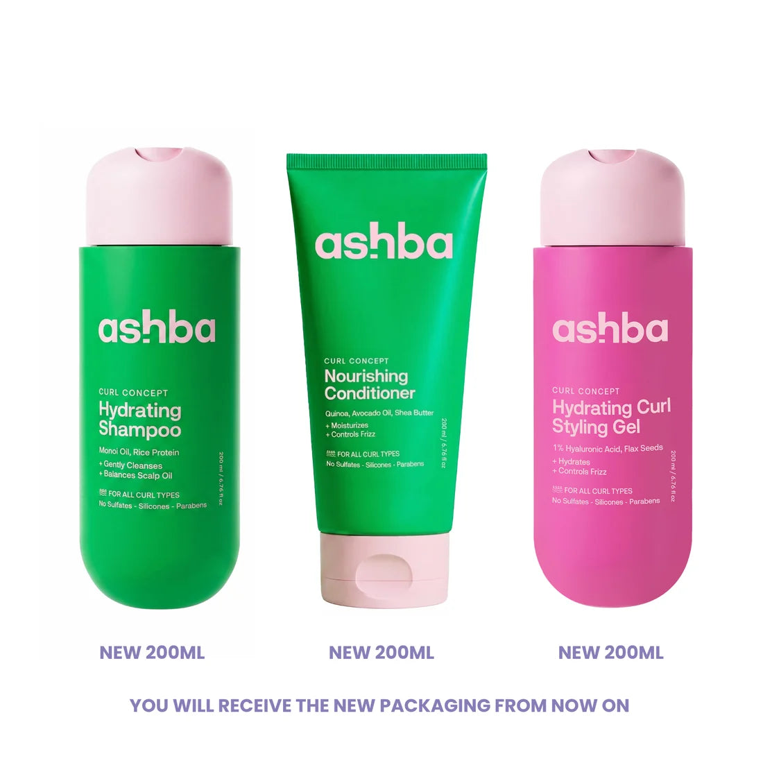 Ashba Botanics Hydrating Styling Combo