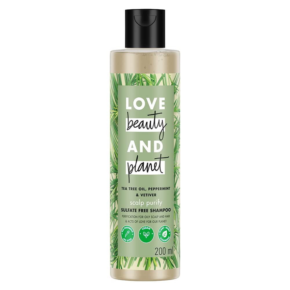 Love Beauty & Planet Tea Tree & Peppermint Purifying Shampoo - 200 ml