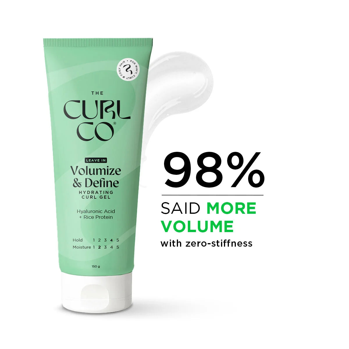 The Curl Co Volumize and Define Hydrating Curl Gel