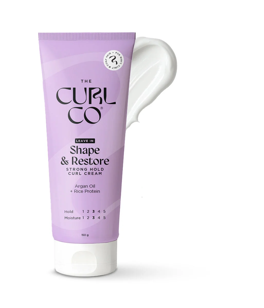 The Curl Co Shape and Restore Strong Hold Curl Cream