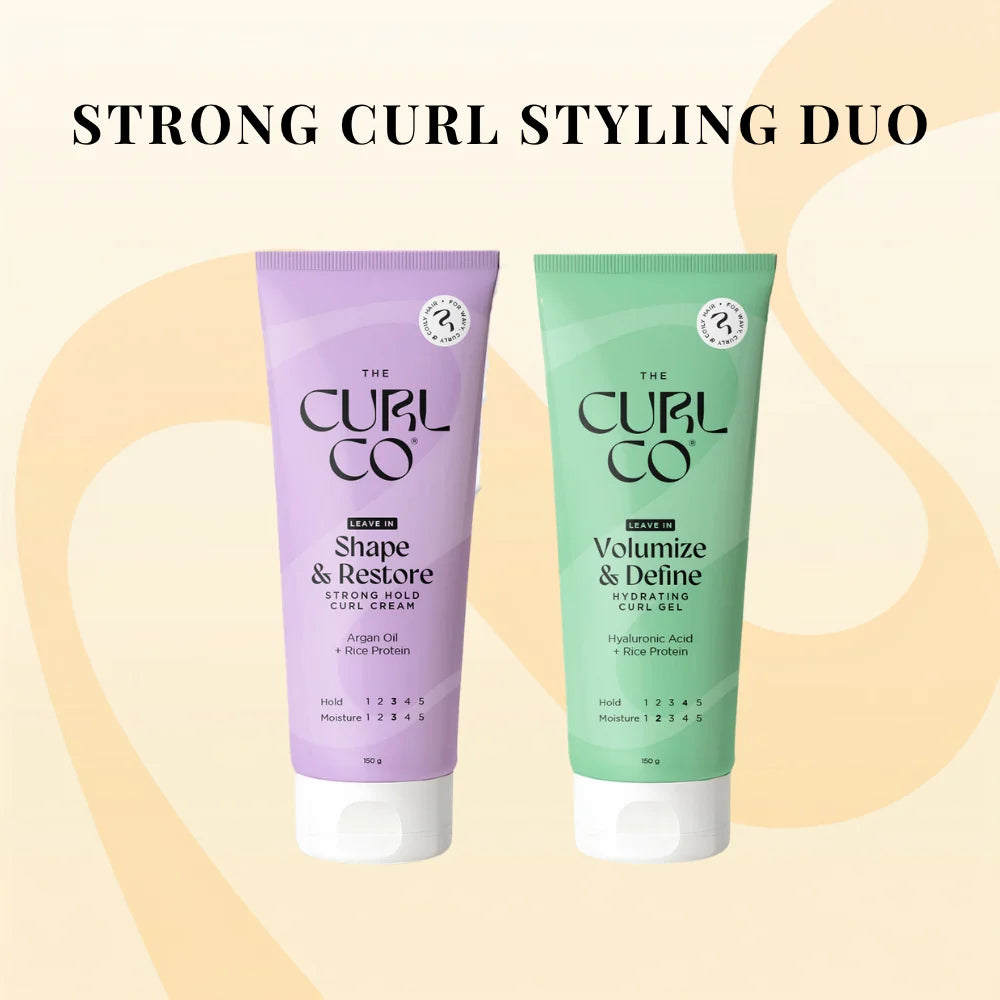 The Curl Co The Strong Curl Styling Duo