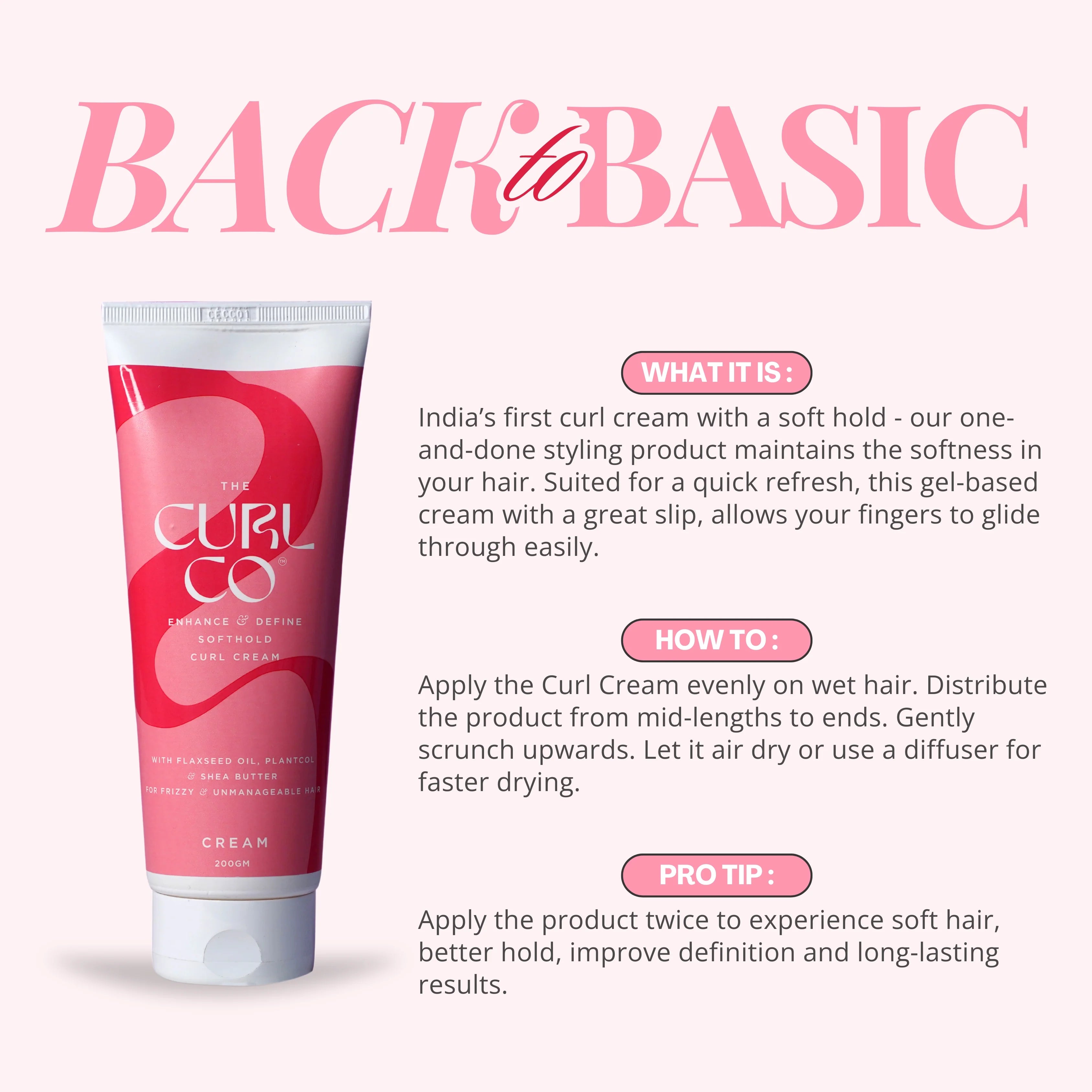 The Curl Co Soft Hold Cream -Twin Pack - photo 2