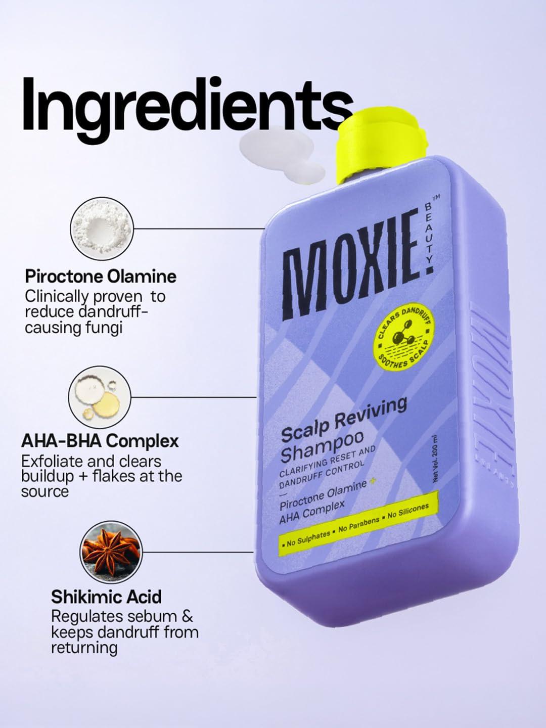 Moxie Beauty Scalp Reviving Shampoo