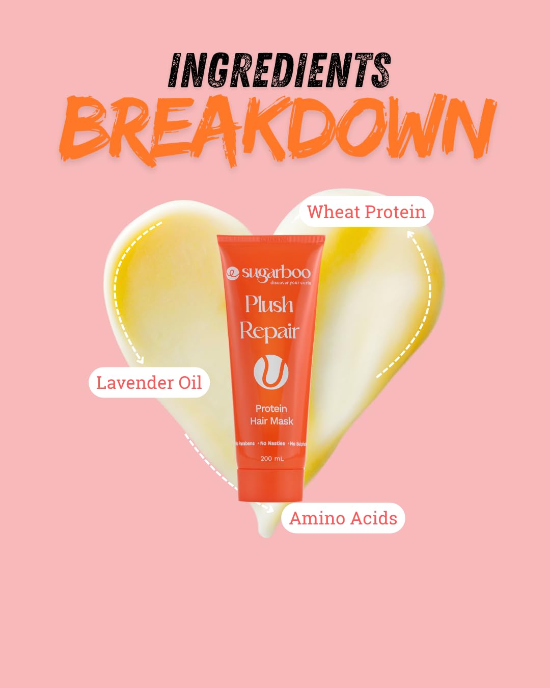 SugarBoo Curls Plush Repair Protein Hair Mask - photo 2