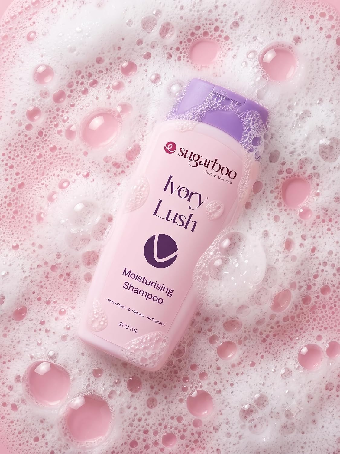 SugarBoo Curls Gentle Moisturising Shampoo