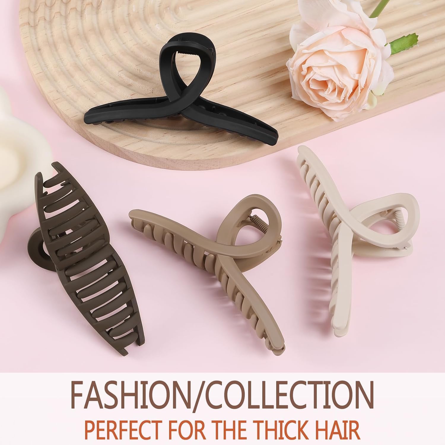 Curl Basics Hair claw Clutcher Pack Of 4 - photo 6