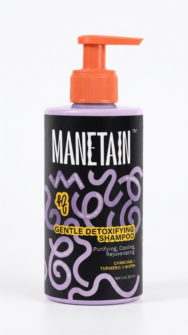 Manetain Gentle Detoxifying Shampoo - photo 2