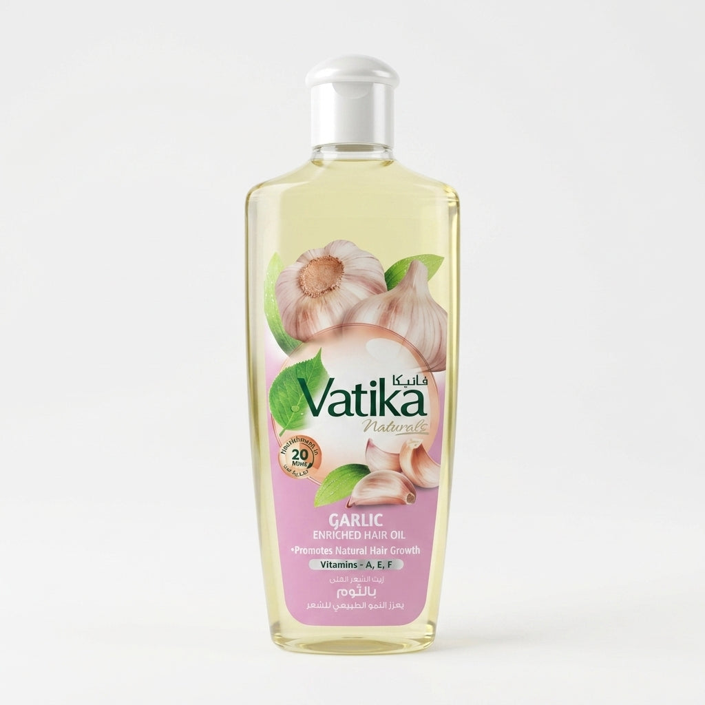 Vatika Naturals Garlic Enriched Hair Oil - 200_ML