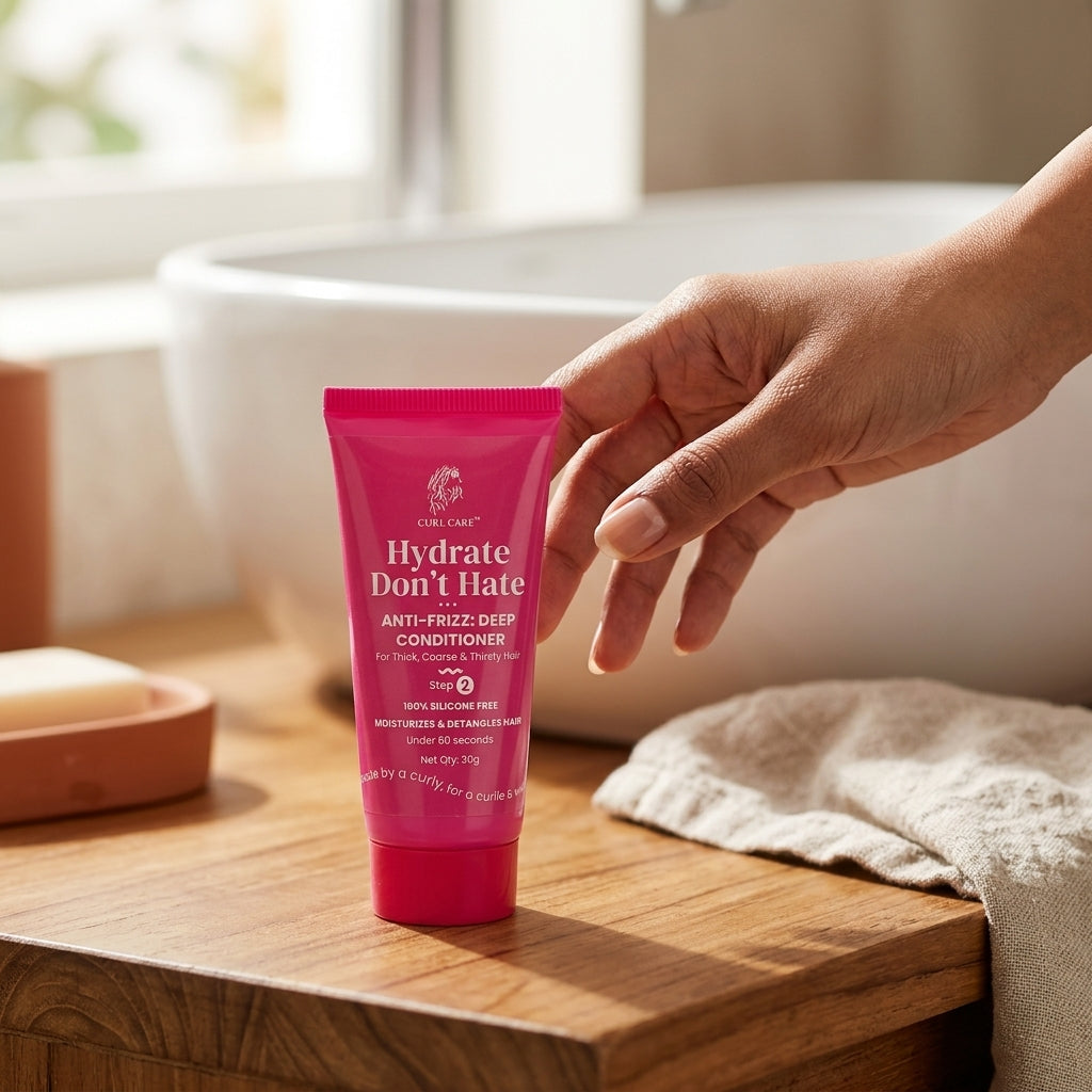 Curl Care Hydrate Don't Hate Anti Frizz Deep Conditioner - photo 3