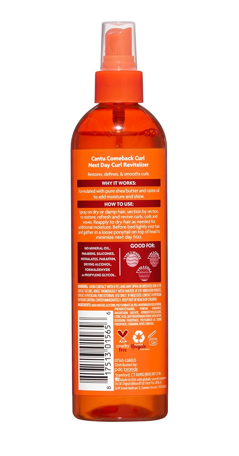 Cantu Comeback Curl Next Day Curl Revitalizer