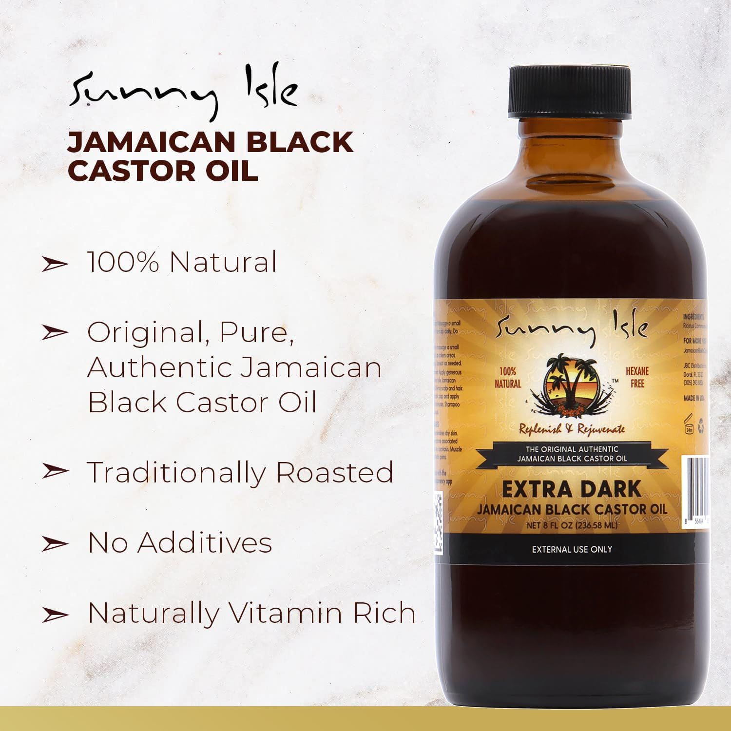 Sunny Isle Extra Dark Jamaican Black Castor Oil
