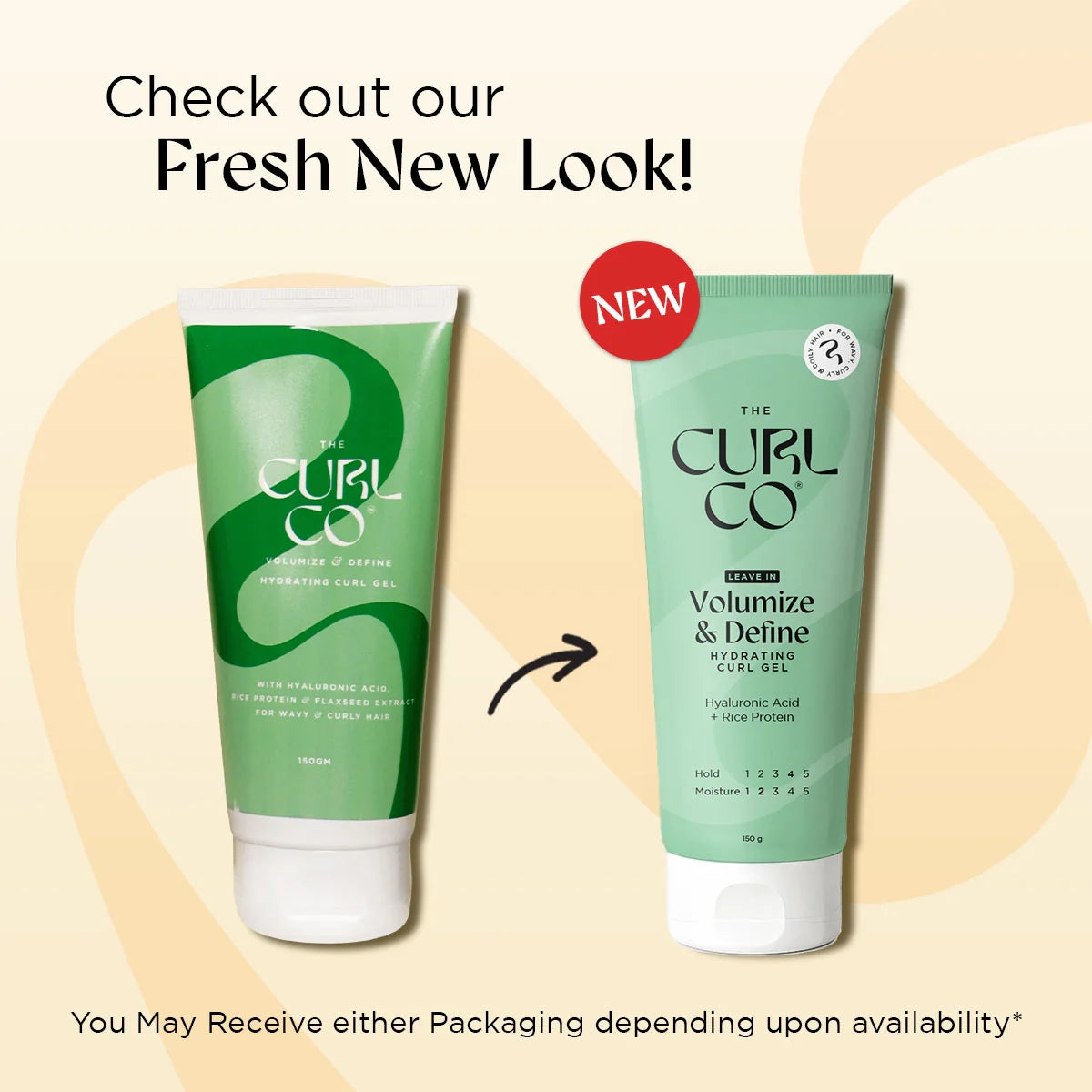 The Curl Co Volumize and Define Hydrating Curl Gel